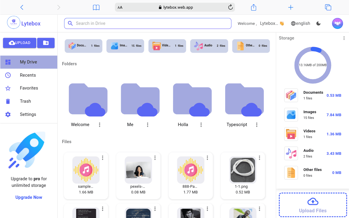 Lytebox | File Manager