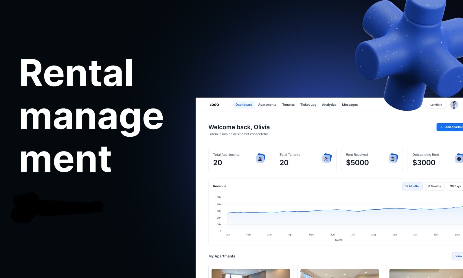 LandlordLink - Rental Management Platform